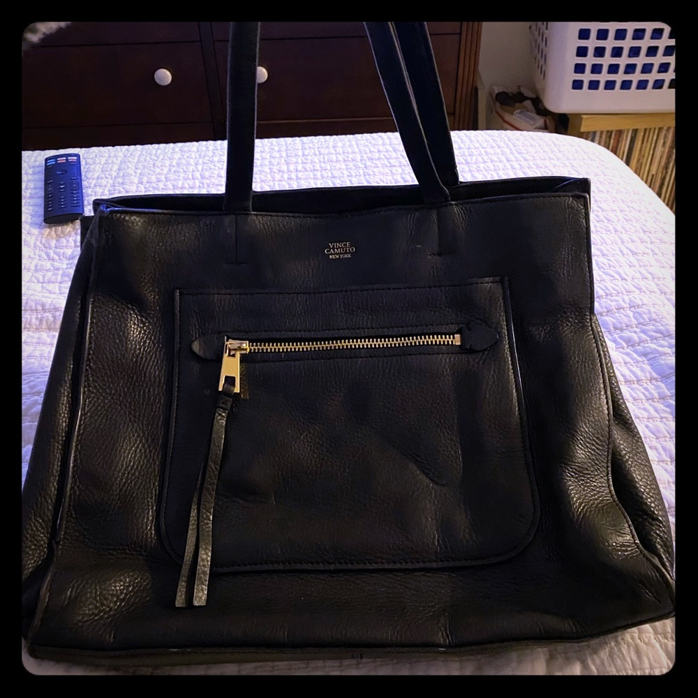 Vince Camuto Leather Tote